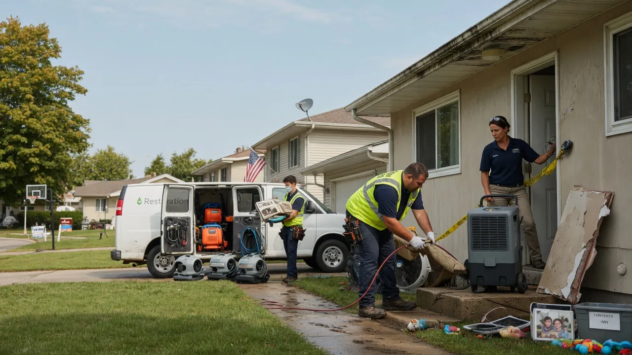 Water Damage Restoration in Macomb, IL near me